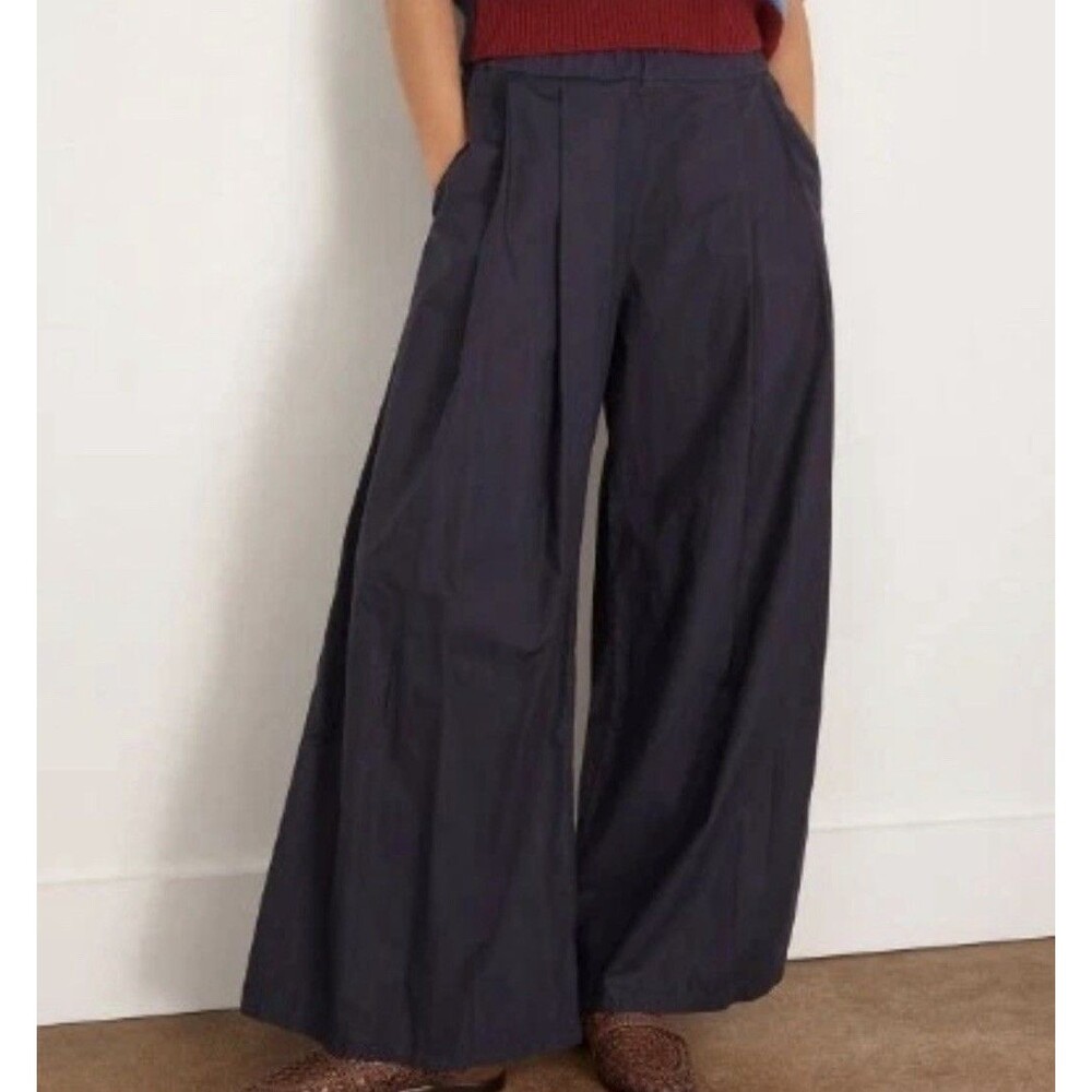 Labo Art Pants Dalla Clara Sz 1 Culotte Wide Leg Cotton Italy Logenlook